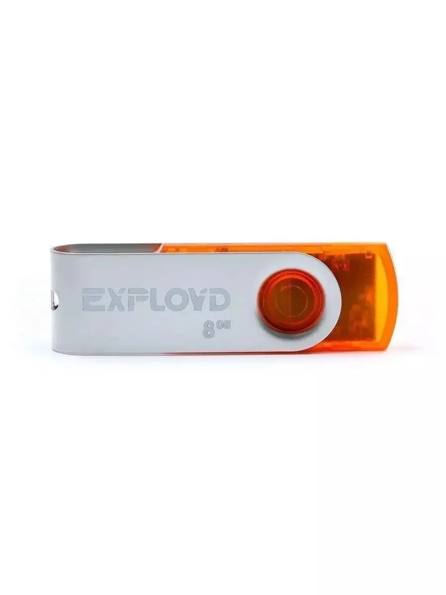 USB флэш-накопитель EXPLOYD 8GB 530 оранжевый [EX008GB530-O]