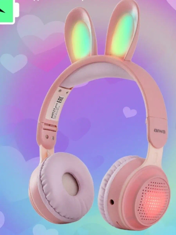 Наушники AIWA AW023 pink