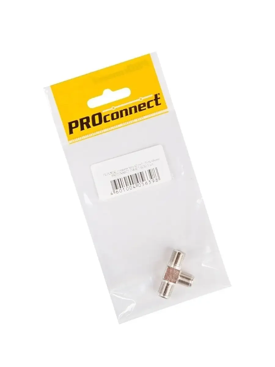 Переходник PROCONNECT (05-4204-4) антенный тройник X3 ГНЕЗДА F