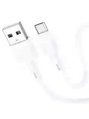 Кабель HOCO (6931474770899) X83 Victory MicroUSB (m) 1m - белый