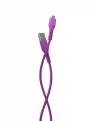 Кабель MORE CHOICE (4627151193113) K16m USB (m)-microUSB (m) 1.0м - фиолетовый