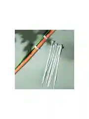 Крепеж REXANT (07-0100) NYLON 100х2.5мм 100шт белый