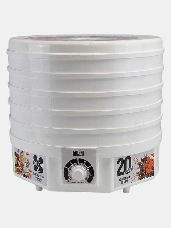 Электросушилка для овощей, фруктов и грибов LIDLINE LL-520W