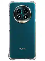 Прозрачный чехол для Realme 13 Pro 5G противоударный силиконовый BROSCORP прозрачный с защитой углов