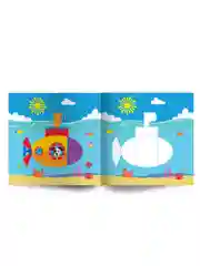 Конструктор из наклеек для малышей. Играем вместе