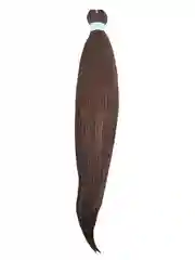 Шоколадный канекалон Easy Braid натуральные оттенки, канекалон для плетения