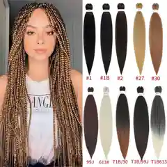 Канекалон Easy Braid натуральные оттенки, канекалон для плетения