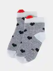 Прозрачный носки детские, 5 штук