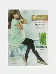 Черный детские колготки для девочек, микрофибра, 260 Den