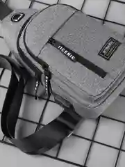 Сумка мужская через плечо с USB