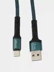 Зарядный кабель 2 метра Type-c для телефона шнур нейлоновый usb 6А длина 1 и 2 метра