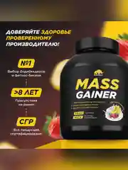 Гейнер PRIMEKRAFT MASS GAINER для набора массы, 3000 г, 30 порций
