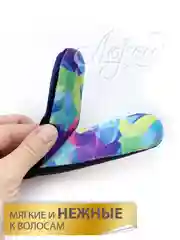 Разноцветный локсы бархатные бигуди для кудрей, локонов, люкс макси для длинных волос и объёма