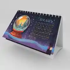 Календарь настольный "домик" 2025 г. "Магический"