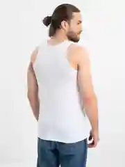 Белый майка мужская