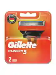 Сменные Кассеты Gillette Fusion5 Для Мужской Бритвы, 2 шт., с 5 лезвиями, c точным триммером для труднодоступных мест