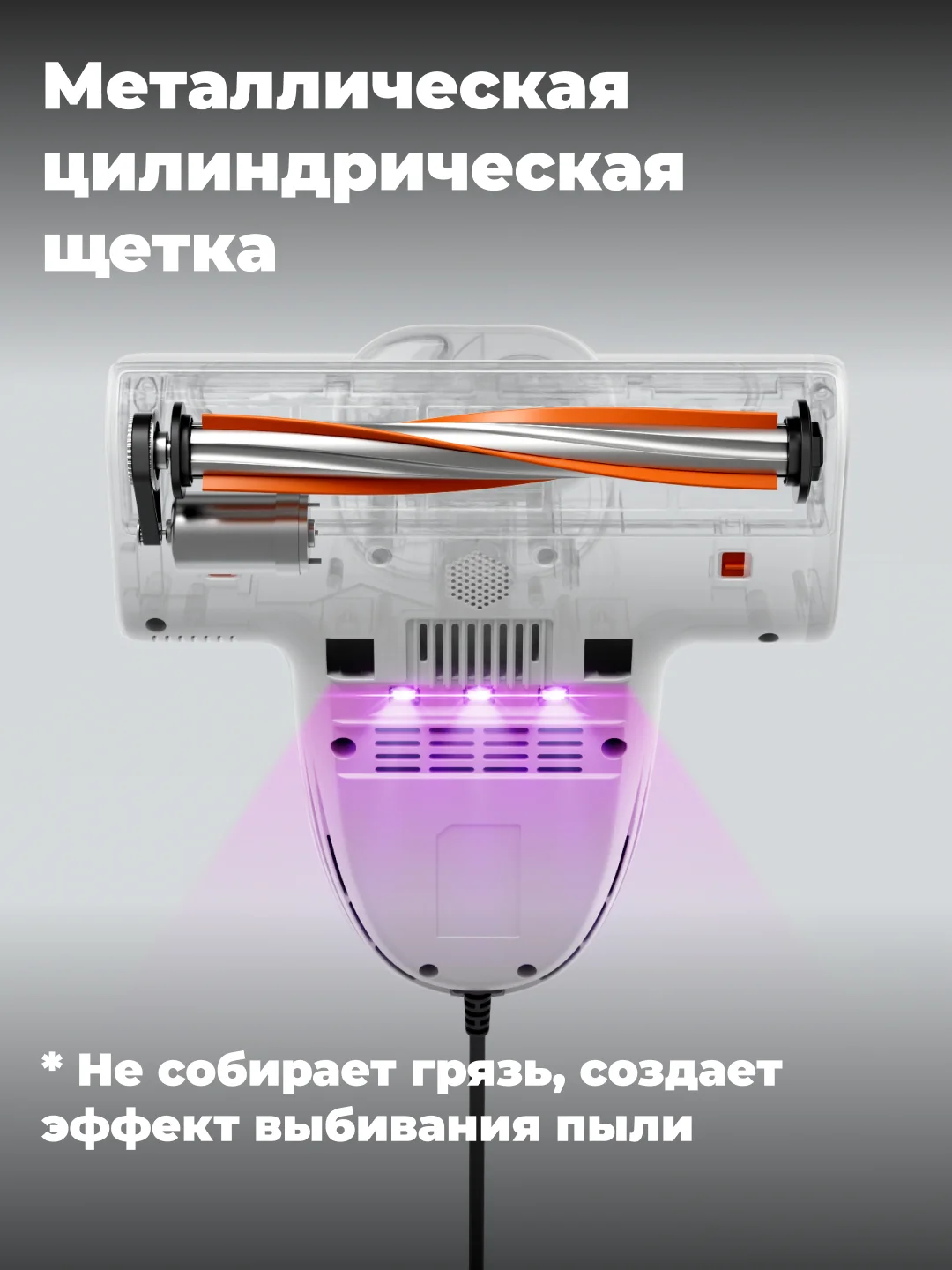 Пылесос для мебели и удаления пылевых клещей UWANT M100, белый