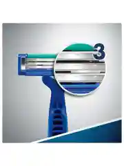 Gillette Одноразовые Мужские Бритвы Blue3 Simple, с 3 лезвиями, 4, фиксированная головка