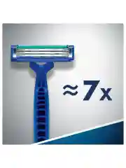 Gillette Одноразовые Мужские Бритвы Blue3 Simple, с 3 лезвиями, 4, фиксированная головка