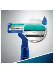Gillette Одноразовые Мужские Бритвы Blue3 Simple, с 3 лезвиями, 4, фиксированная головка