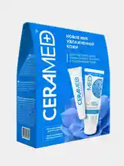 Подарочный набор CERAMED, крем для рук, бальзам для губ