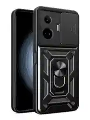 Черный чехол противоударный armors для Realme GT3 и GT Neo 5 / Реалми ГТ3 и ГТ Нео 5