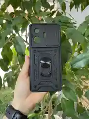 Серебряный чехол противоударный armors для Realme GT3 и GT Neo 5 / Реалми ГТ3 и ГТ Нео 5