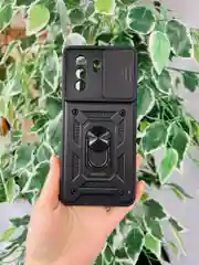 Черный чехол противоударный armors для Huawei Nova Y71 и Y70 и Y70 Plus / Нова У71 и У70 и У70 +