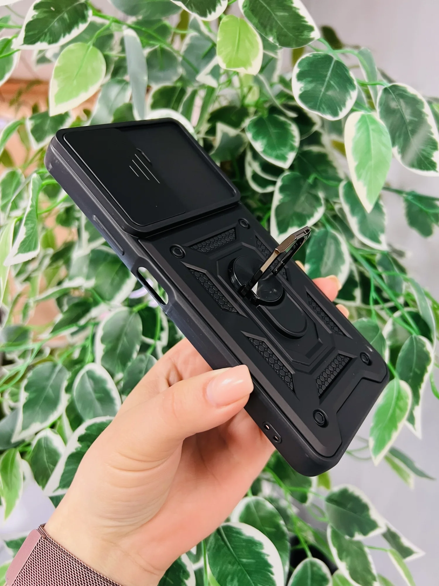 Черный чехол противоударный armors для Huawei Nova Y71 и Y70 и Y70 Plus / Нова У71 и У70 и У70 +