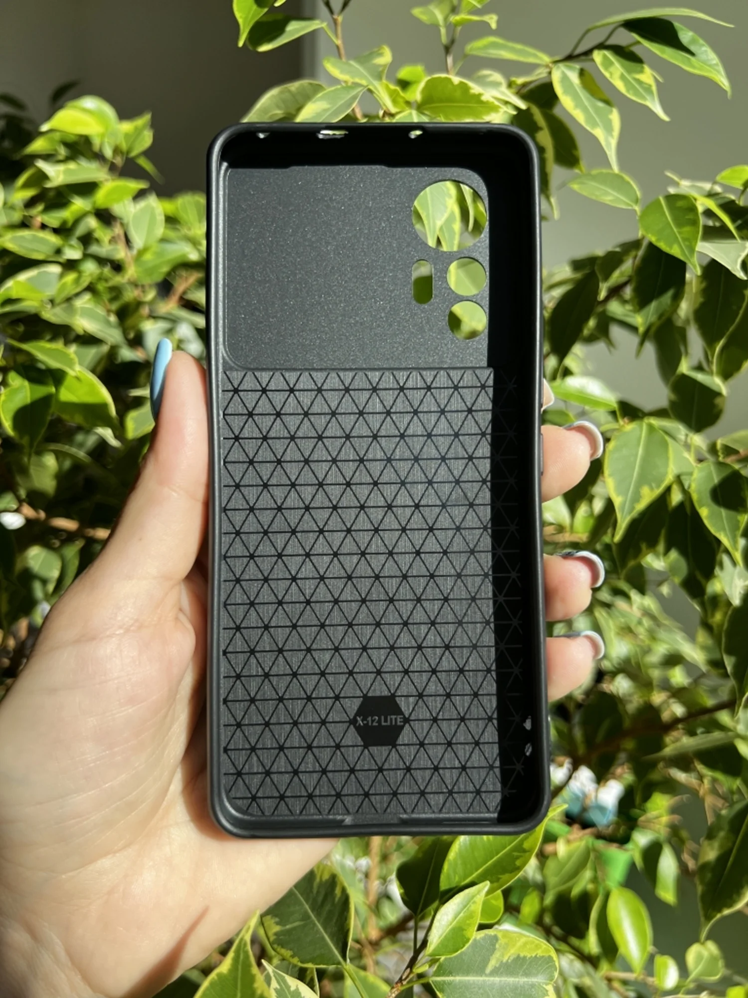 Темно-синий чехол противоударный armors для Xiaomi 12 Lite / Сяоми 12 Лайт с защитой камеры