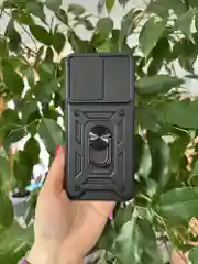 Темно-синий чехол противоударный armors для Samsung A04S / Самсунг А04S с защитой камеры
