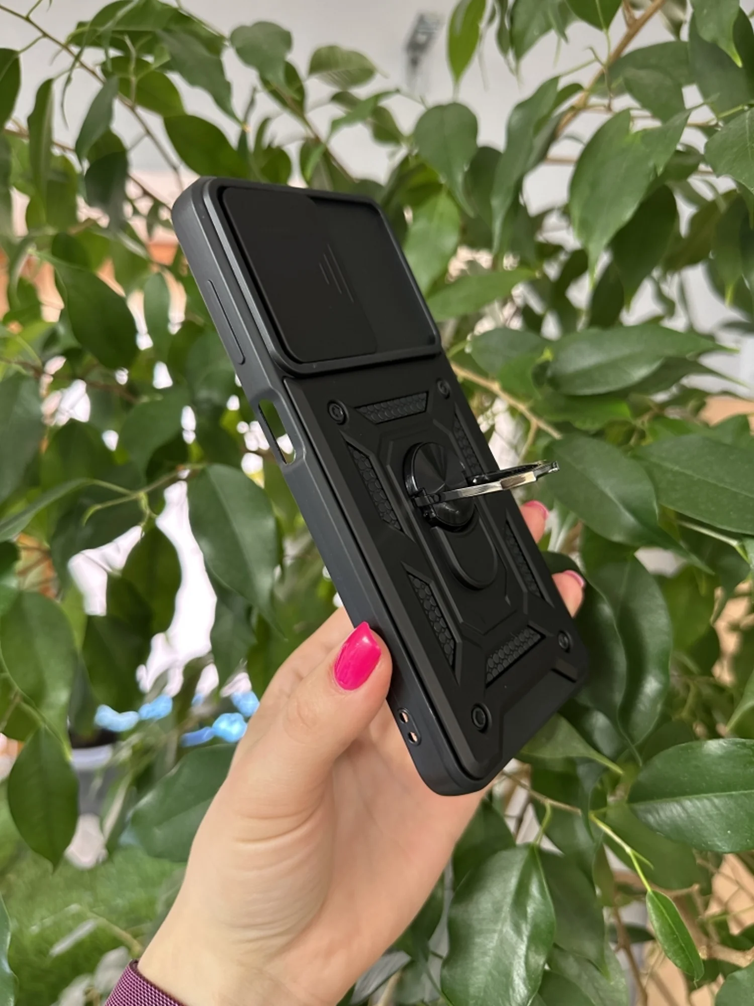 Темно-синий чехол противоударный armors для Samsung A04S / Самсунг А04S с защитой камеры
