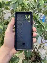 Темно-синий чехол противоударный armors для Samsung A12 и M12 / Самсунг А12 и М12 с защитой камеры
