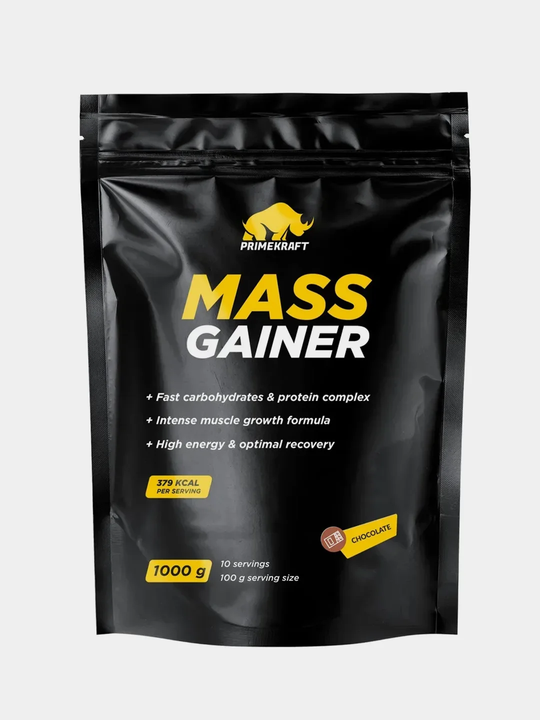 Гейнер PRIMEKRAFT MASS GAINER для набора массы, 1000 г, 10 порций