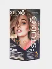 Комплект STUDIO ULTRA для окрашивания волос 12.8 ультрасветлый серебристо-розовый блонд