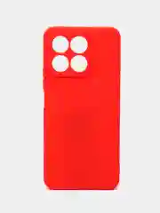Красный чехол для Honor X8B (Хонор Х8б), противоударный, с защитой камеры