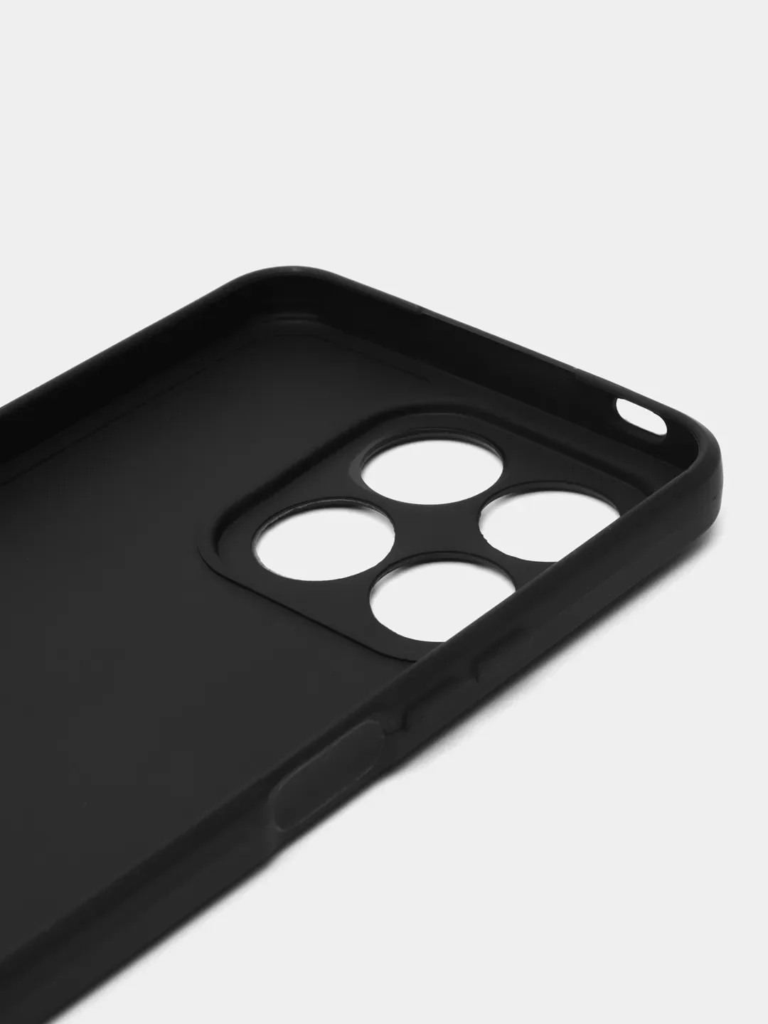Черный чехол для Honor X8B (Хонор Х8б), противоударный, с защитой камеры