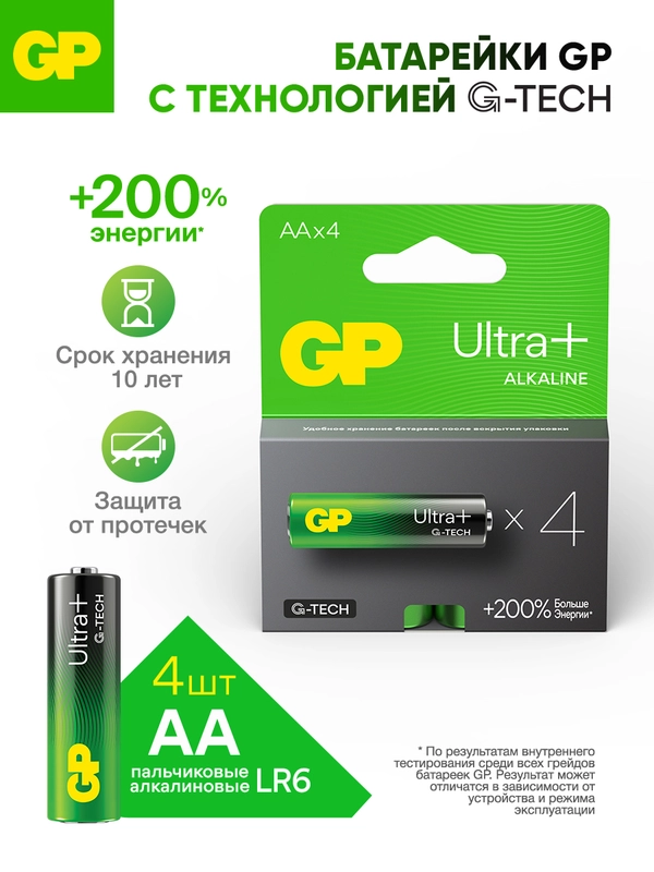 Батарейка GP 15AUPA21-2CRSB4 40/320