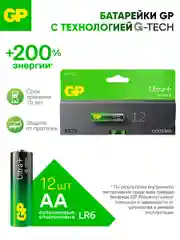 Батарейка GP 15AUPA21-2CRB12 96/768