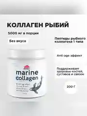 БАД к пище Primekraft "Коллаген морской рыбный", натуральный, 200 г