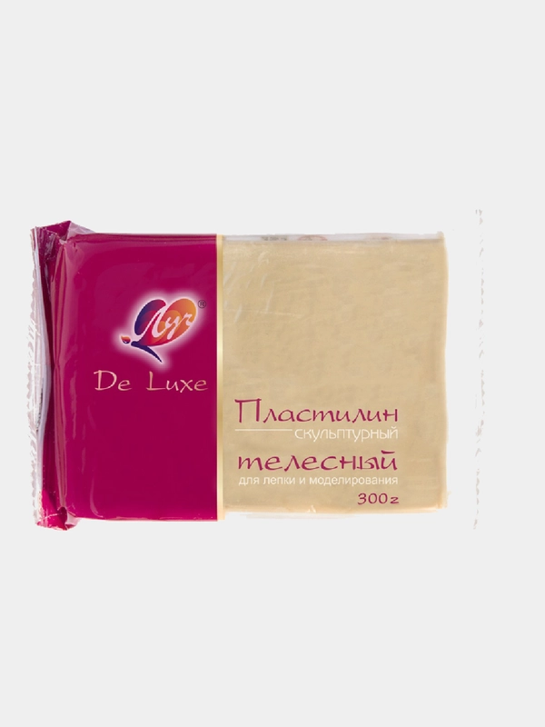 Пластилин скульптурный для лепки и моделирования De Luxe, 300 г