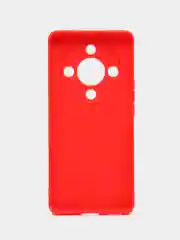 Красный чехол для Honor X9A (Хонор Х9А), противоударный, с защитой камеры