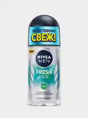 Дезодорант-антиперспирант шариковый NIVEA MEN "Fresh Kick" эффект свежести, 50 мл