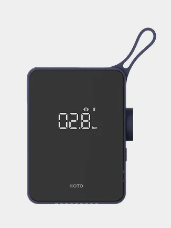 Портативный электрический компрессор для накачки шин HOTO Portable Electric Tire Inflator