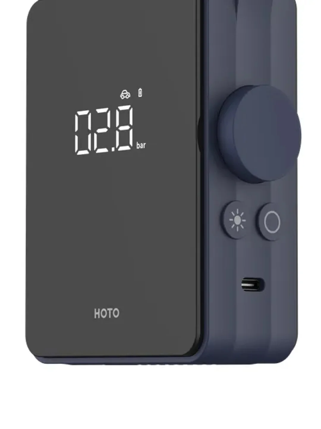 Портативный электрический компрессор для накачки шин HOTO Portable Electric Tire Inflator