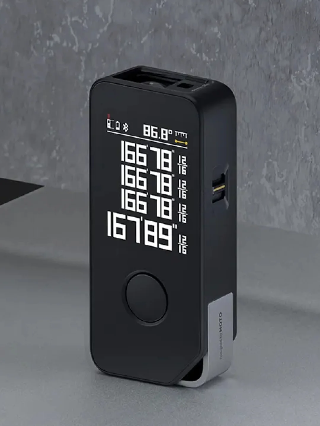 Умный лазерный дальномер HOTO Smart Laser Measure Pro, чёрный