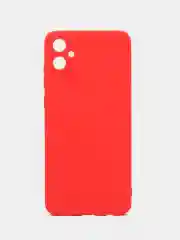 Красный чехол для Samsung Galaxy A06, Самсунг Галакси А06, с защитой камеры