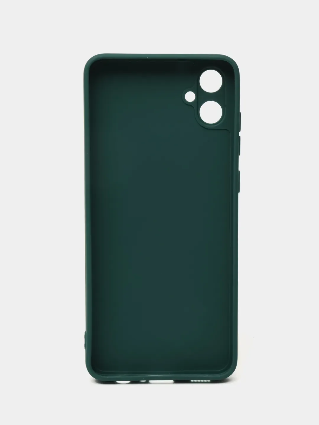 Тёмно-зелёный чехол для Samsung Galaxy A06, Самсунг Галакси А06, с защитой камеры