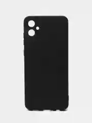 Черный чехол для Samsung Galaxy A06, Самсунг Галакси А06, с защитой камеры