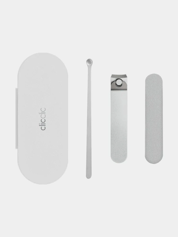 Маникюрный набор Hoto Clicclic Three-piece Nail Clipper, в кейсе